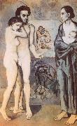 pablo picasso la cie oil painting